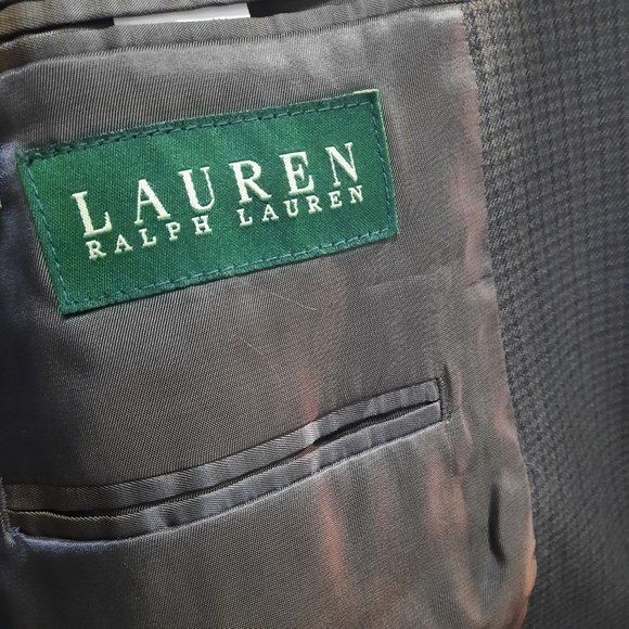 Lauren Ralph Lauren Men's Wool Suit Blazer Sport Coat Size 44L - Picture 3 of 8